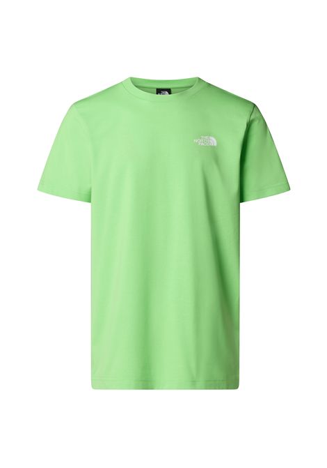 T-shirt The North Face Simple Dome Verde Lime Uomo THE NORTH FACE | T-shirt | NF0A87NG-6II1